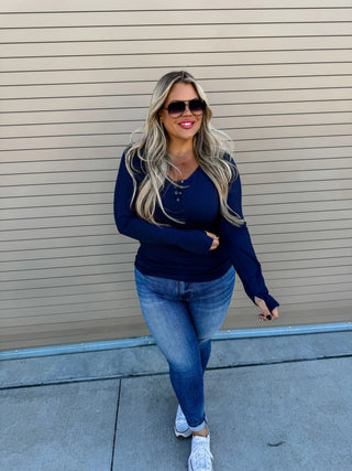 Blakeley Brooklyn Snap Henley in Five Colors