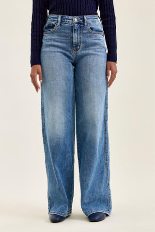 Judy Blue High Waist Column Straight Denim Jeans 82737