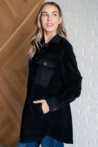 Jodifl Fantastic in Fleece Jacket in Black