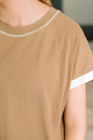 Yelete Feel Alright Two Tone Contrast in Mocha
