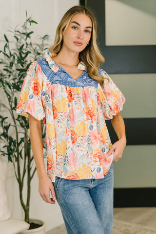 Haptics Feel The Way That I Want Balloon Sleeve Blouse