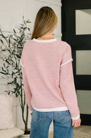 One Eleven North Feeling Restless Textured Drop Shoulder Top