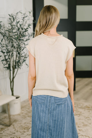 One Eleven North Feminine Intuition Button Down Blouse