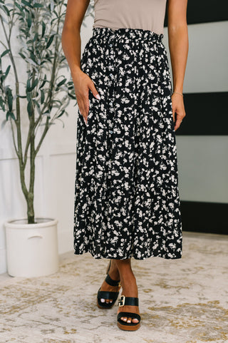 Polagram Fielding Flowers Floral Skirt