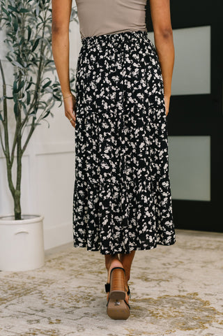 Polagram Fielding Flowers Floral Skirt