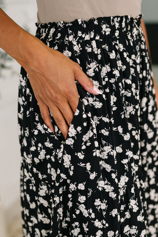 Polagram Fielding Flowers Floral Skirt