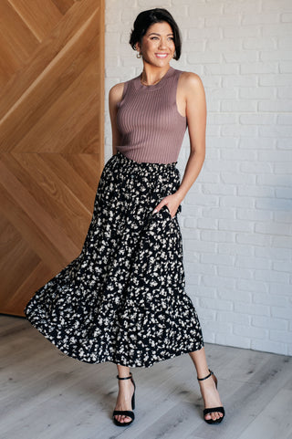 Polagram Fielding Flowers Floral Skirt