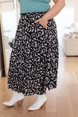 Polagram Fielding Flowers Floral Skirt
