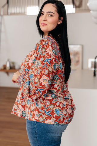 Andree by Unit Floral Delight Blouse