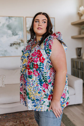 Entro Floral Impressions Blouse