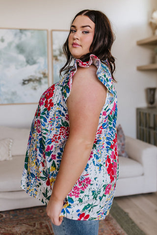 Entro Floral Impressions Blouse