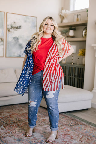 Judy Blue Juliet Star Crossed Boyfriend Jeans - Exclusive