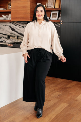 Jodifl For You I Do Button Up Blouse
