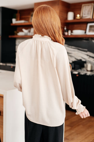 Jodifl For You I Do Button Up Blouse
