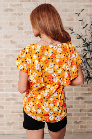 Andree By Unit Freshly Picked Floral Top