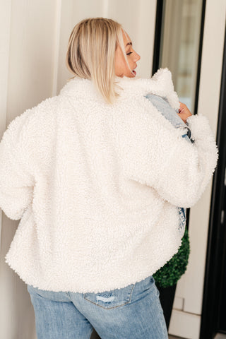 Polagram Full Send Sherpa Lined Denim Jacket
