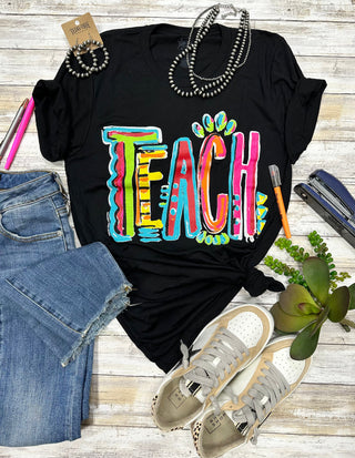 Texas True Threads Callie Ann Stetler Teach Tee