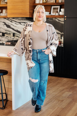 Sew In Love Full of Character Blanket Kimono