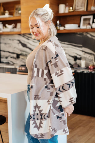 Sew In Love Full of Character Blanket Kimono