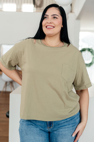Sew In Love Future Ex-Boyfriend Distressed T-Shirt