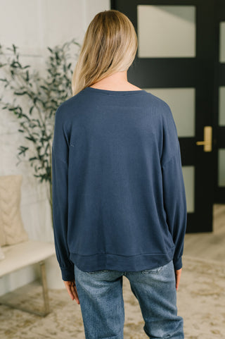 Zenana Genuine Interest Long Sleeve Top