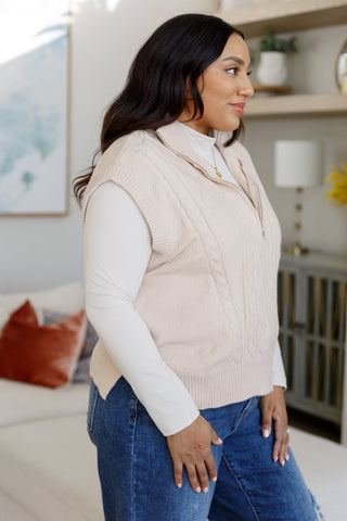 Heyson Golf At Four Cable Knit Vest