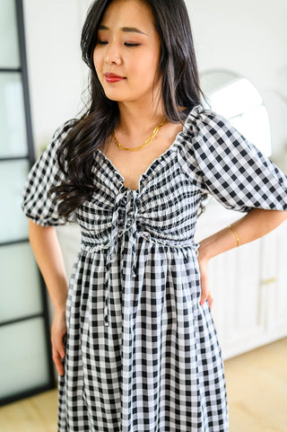 Andree By Unit Greenville Gingham Midi Dress