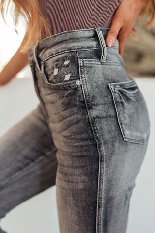 Judy Blue Hadley High Rise Control Top Release Hem Skinny - Exclusive