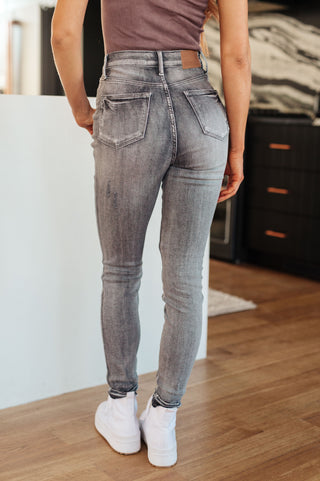Judy Blue Hadley High Rise Control Top Release Hem Skinny - Exclusive