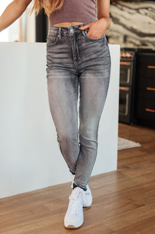 Judy Blue Hadley High Rise Control Top Release Hem Skinny - Exclusive