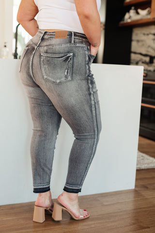 Judy Blue Hadley High Rise Control Top Release Hem Skinny - Exclusive