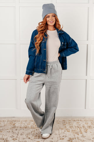 One Eleven North Have We Met Oversized Denim Jacket