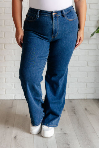 Judy Blue Hazel High Rise Vintage Wide Leg Jeans - Exclusive