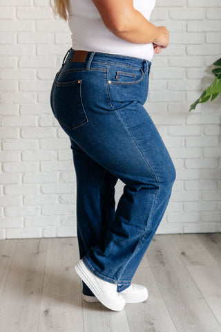 Judy Blue Hazel High Rise Vintage Wide Leg Jeans - Exclusive