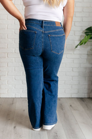 Judy Blue Hazel High Rise Vintage Wide Leg Jeans - Exclusive