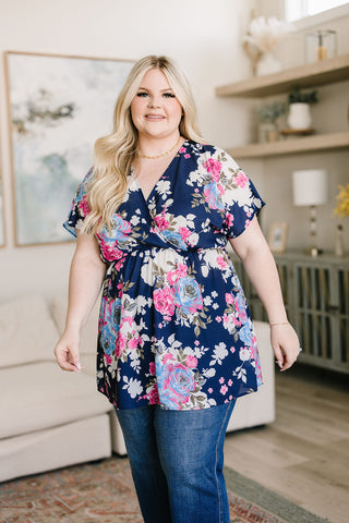 Heimish Hello Hummingbird Floral Top