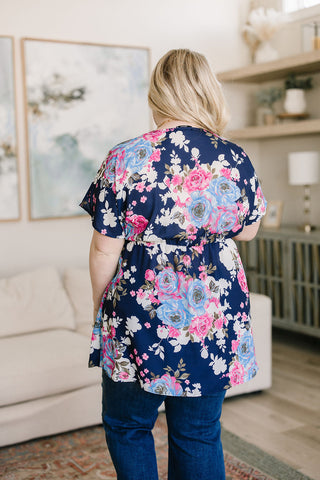 Heimish Hello Hummingbird Floral Top