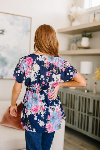 Heimish Hello Hummingbird Floral Top