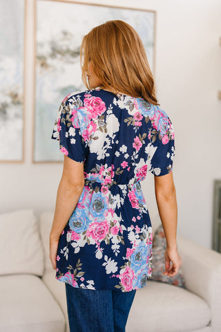 Heimish Hello Hummingbird Floral Top