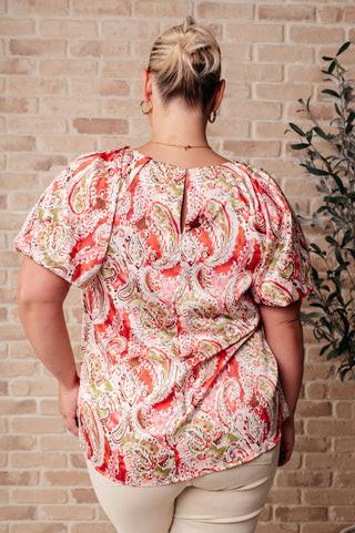 Jodifl Hello, It's Me Paisley Blouse