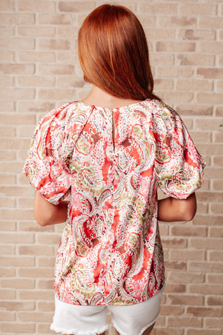 Jodifl Hello, It's Me Paisley Blouse