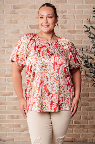 Jodifl Hello, It's Me Paisley Blouse
