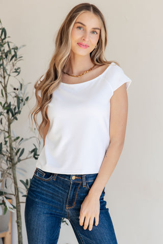 Kori Here I Am For the First Time Top in White