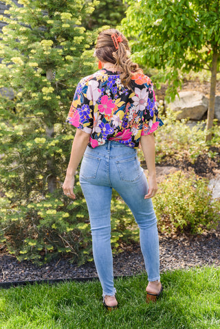 Judy Blue Hi-Rise Button Fly Skinny - Exclusive