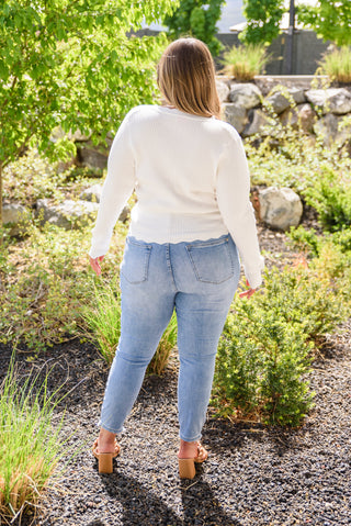 Judy Blue Hi-Rise Button Fly Skinny - Exclusive
