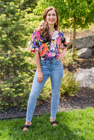 Judy Blue Hi-Rise Button Fly Skinny - Exclusive