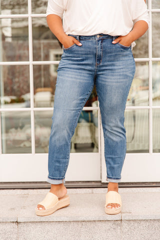 Judy Blue High Waist Slim Fit Jeans - Exclusive