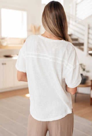 Very J Hipster Henley Top
