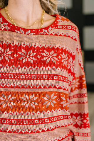 Haptics Holly's Jolly Pajama Top and Bottom Set