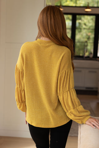 GeeGee Honey Be Mine Balloon Sleeve Sweater
